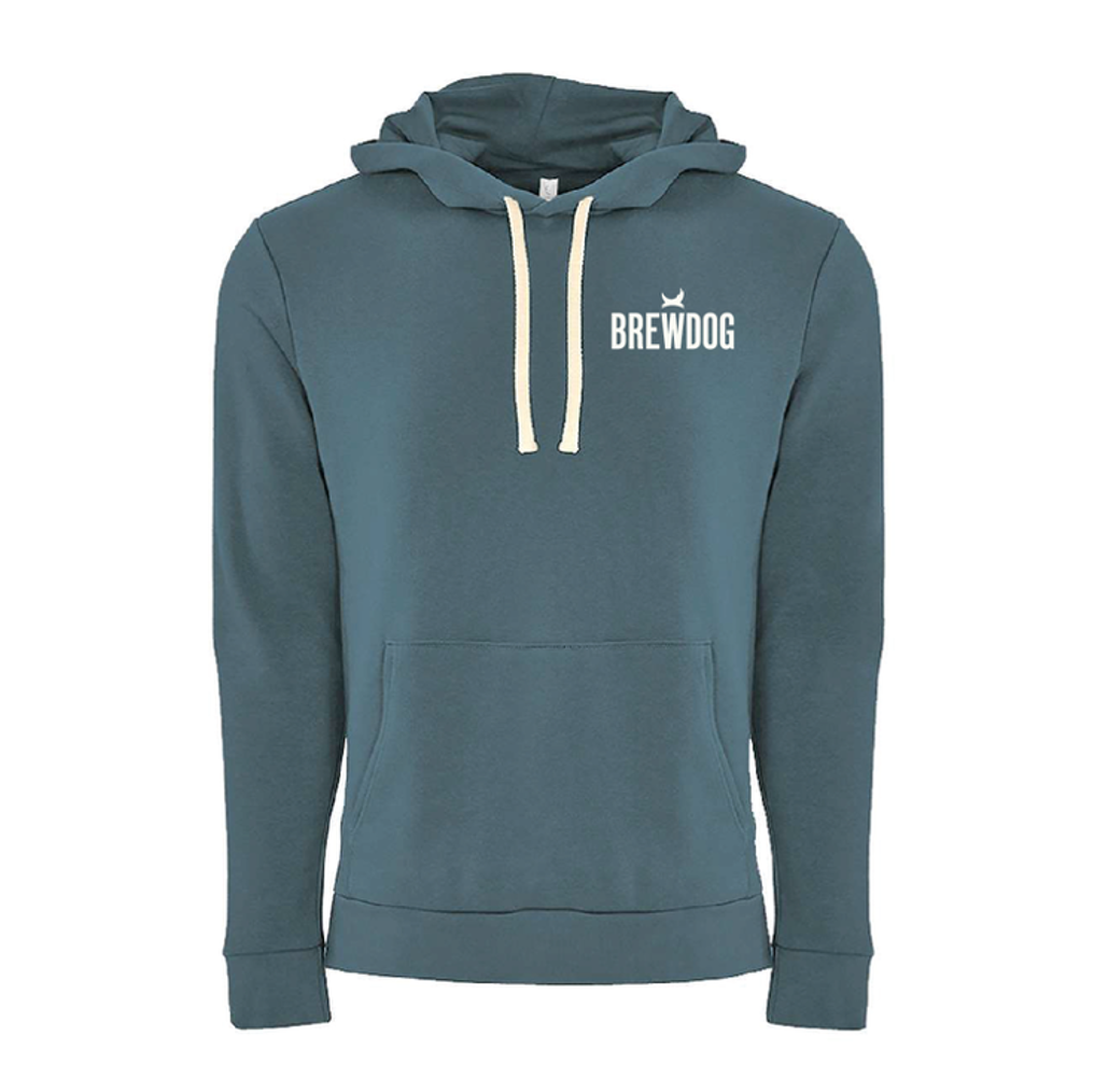 Blue Santa Barbara Hoodie Sweatshirt