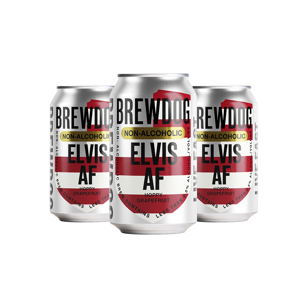 Buy Elvis AF Non-Alcoholic - <0.5% ABV - 6 x Can